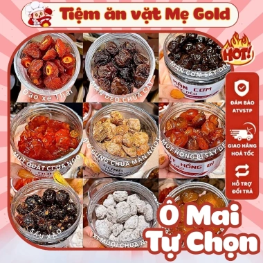 Ô Mai Mix - Mứt Tết Đặc Sản Me Xí Muội Tiệm Ăn Vặt Mẹ Gold Giá 25.000 VND