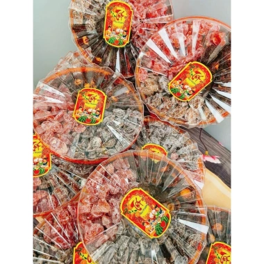 Ô Mai Xí Muội Chua Ngọt 3 Vị Hộp Tròn 500g - Biểu Tết 2.026 Giá Ưu Đãi 90.000₫