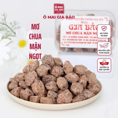 Ô Mai Xí Muội Mơ Chua Mặn Ngọt Gia Truyền - Giảm Giá Đặc Biệt 83.000₫ (Giá Gốc 107.070₫) 2 Ô Mai Xí Muội Mơ Chua Mặn Ngọt Gia Truyền - Giảm Giá Đặc Biệt 83.000₫ (Giá Gốc 107.070₫) 2
