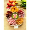 Ô Mai Xí Muội Mứt Tết Khay Hoa Mai Mix 6 vị sấy dẻo 800g hộp quà cao cấp 6
