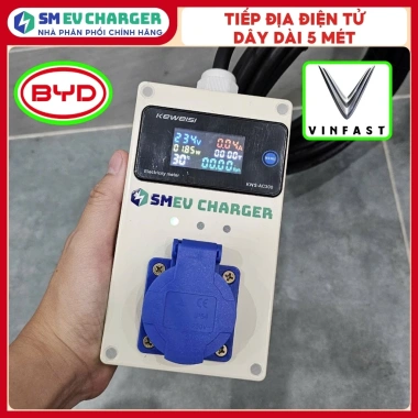 Ổ tiếp địa sạc đa năng cho BYD, Vinfast, Volvo, Kia - giảm 22% chỉ 14,250,000 đồng 4