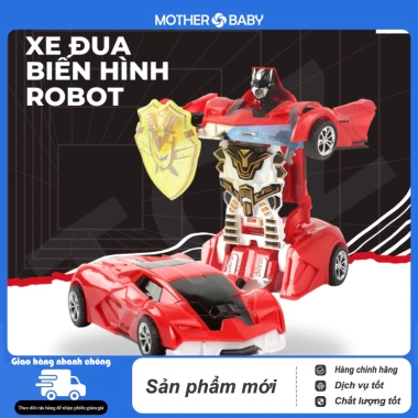Ô tô biến hình robot cho bé trai - Đồ chơi Transformers xe thể thao, chỉ 83.199₫