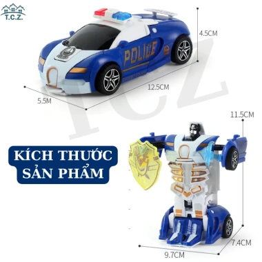 Ô tô biến hình robot cho bé trai - Đồ chơi Transformers xe thể thao, chỉ 83.199₫ 9 Ô tô biến hình robot cho bé trai - Đồ chơi Transformers xe thể thao, chỉ 83.199₫ 9