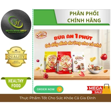 OATTA Bánh Ăn Sáng Yến Mạch Trái Cây 600g - Dinh dưỡng cao, giá chỉ 155.000 VND 2