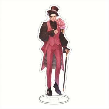Obey Me Pink Tuxedo Acrylic Mammon Lucifer Leviathan Bộ Sưu Tập Trang Trí Làm Việc Giá 30.034₫