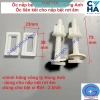 Ốc chốt bồn cầu HÙNG ANH - Linh kiện thay thế, ốc nắp bệt cho bệt 2 khối rời, giảm còn 45.000₫