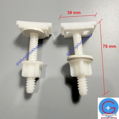 Ốc chốt bồn cầu HÙNG ANH - Linh kiện thay thế, ốc nắp bệt cho bệt 2 khối rời, giảm còn 45.000₫ 5 Ốc chốt bồn cầu HÙNG ANH - Linh kiện thay thế, ốc nắp bệt cho bệt 2 khối rời, giảm còn 45.000₫ 5