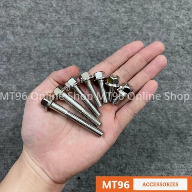 Ốc Salaya Inox 8ly 8li M8 Thái V2 - Inox 304 Không Gỉ Sét, Lắp Nhiều Vị Trí 6