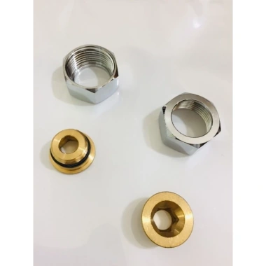 Ốc thay thế sen tắm đồng mạ crom - Phụ kiện chất lượng, giá ưu đãi 54,450 VND