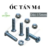 Ốc vít M4 15mm kèm tán túi 100 con - Linh kiện điện tử Quỳnh Diễn giá ưu đãi