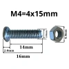 Ốc vít M4 15mm kèm tán túi 100 con - Linh kiện điện tử Quỳnh Diễn giá ưu đãi 3