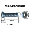 Ốc vít M4 20mm kèm tán túi 100 con - Linh kiện điện tử giá ưu đãi 34.216đ 2