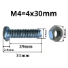 Ốc vít M4 tán dài 30mm túi 100 chiếc - Giá ưu đãi 28.106₫ Linh kiện điện tử QUỲNH DIỄN 2