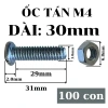 Ốc vít M4 tán dài 30mm túi 100 chiếc - Giá ưu đãi 28.106₫ Linh kiện điện tử QUỲNH DIỄN 3