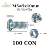 Ốc vít M5x10mm kèm tán, túi 100 con - Giá ưu đãi 40.510₫ - Linh Kiện Quỳnh Diễn 9
