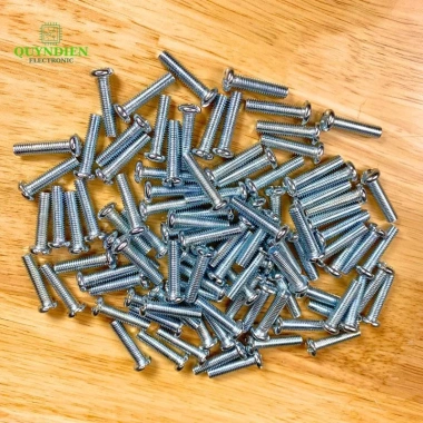 Ốc vít M5x20mm kèm tán, túi 100 chiếc - Giá ưu đãi 45.276đ Linh Kiện Quỳnh Diễn 7