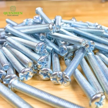 Ốc vít M5x40mm 100 con - Túi tiện lợi, giá ưu đãi 69.057, giảm còn 54.807 VNĐ Linh Kiện Quỳnh Diễn