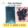 Ốc vít nhọn M4x10mm đầu tròn dài 10mm cho ampli, main cục đẩy, túi 1.000 con – Linh kiện Quỳnh Diễn 8