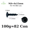 Ốc Vít Nhọn M4x15 15mm Bắt Thùng Loa Ren Thưa Taiwan - Giá Ưu Đãi 159,100đ Linh Kiện Quỳnh Diễn 7