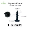 Ốc Vít Nhọn M4x15 15mm Bắt Thùng Loa Ren Thưa Taiwan - Giá Ưu Đãi 159,100đ Linh Kiện Quỳnh Diễn 8