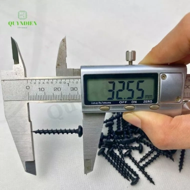 Ốc vít nhọn M4x30 30mm Ren thưa Taiwan - Bắt thùng loa, lắp ráp gỗ mỏng Quỳnh Diễn