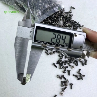 Ốc vít ren mịn M3x8mm đầu long đệm dài 8mm - Giá chỉ 26.884đ - Linh Kiện Quỳnh Diễn 4