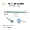 Ốc vít tán 3 ly M3 đa độ dài 1-5cm - Linh kiện điện tử Quỳnh Diễn, giá chỉ 18.200đ 7