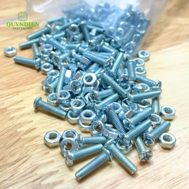 Ốc vít tán M3 3ly 1.2cm - Túi 90g (90-100 con) - Linh kiện điện tử QUỲNH DI�ỄN Giá ưu đãi 20,300₫ 6