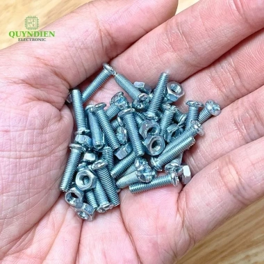 Ốc vít tán M3 3ly 1.2cm - Túi 90g (90-100 con) - Linh kiện điện tử QUỲNH DI�ỄN Giá ưu đãi 20,300₫ 7