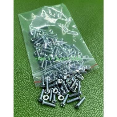 Ốc vít tán M3 3ly 1.2cm - Túi 90g (90-100 con) - Linh kiện điện tử QUỲNH DI�ỄN Giá ưu đãi 20,300₫ 8
