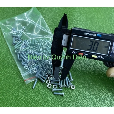 Ốc vít tán M3 3ly 1.2cm - Túi 90g (90-100 con) - Linh kiện điện tử QUỲNH DI�ỄN Giá ưu đãi 20,300₫ 9