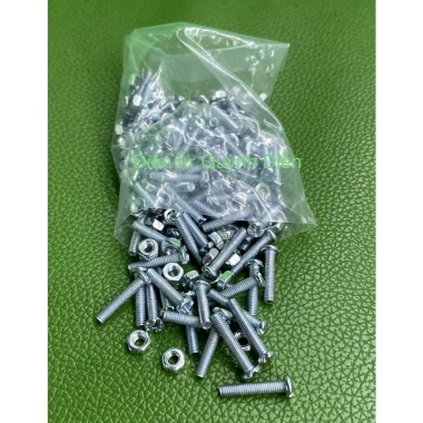 Ốc vít tán M3 3ly 1.5cm 90-100 con 110g - Linh kiện điện tử Quỳnh Diễn, 19.600₫ 9