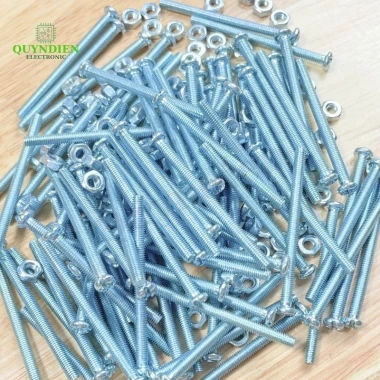 Ốc vít tán M3 3ly dài 4cm, túi 200g 90 con - Linh kiện điện tử giá ưu đãi 30.800₫ 5