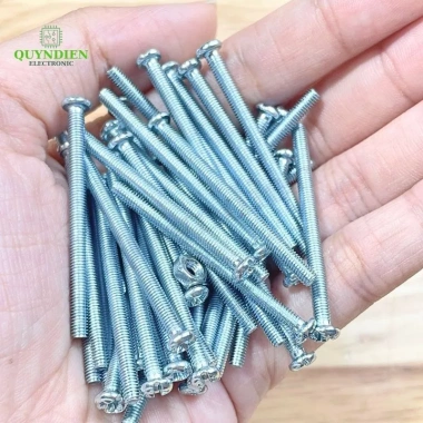 Ốc vít tán M3 3ly dài 4cm, túi 200g 90 con - Linh kiện điện tử giá ưu đãi 30.800₫ 7