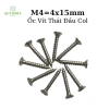 Ốc vít Thái M4x15mm ren xoắn đầu col dài 15mm - bắt ampli, quạt, vỏ sạc, giảm giá 39,593₫ Linh Kiện Quỳnh Diễn 2