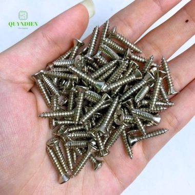 Ốc vít Thái M4x15mm ren xoắn đầu col dài 15mm - bắt ampli, quạt, vỏ sạc, giảm giá 39,593₫ Linh Kiện Quỳnh Diễn