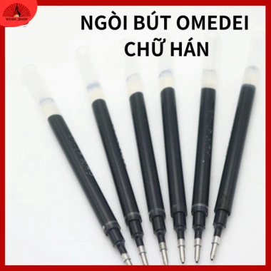 ODEMEI Ngòi Bút Gel Set 5 - 0.5mm 0.7mm 1.0mm, viết tiếng Trung chữ Hán, giá 29.000₫