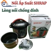 Ối Áp Suất Điện SHRAP CR168 6L - Dung tích lớn, nồi lỏng chống dính, giảm giá 20% 2