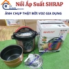 Ối Áp Suất Điện SHRAP CR168 6L - Dung tích lớn, nồi lỏng chống dính, giảm giá 20% 3
