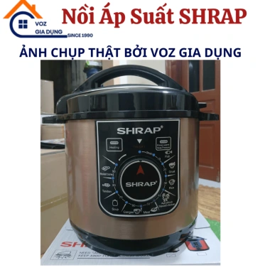 Ối Áp Suất Điện SHRAP CR168 6L - Dung tích lớn, nồi lỏng chống dính, giảm giá 20% 4