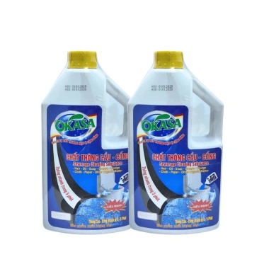 OKASA Nước Thông Tắc Cống Cực Mạnh - Xử Lý Tắc Nghẽn Bồn Cầu, Cống, Rửa Chén, Giá 134k 10