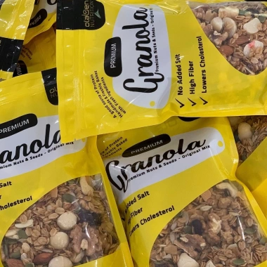 OLABEN NUTRITION Granola Premium Vanilla - Ngũ cốc giảm cân siêu hạt, giảm cân nhanh, chỉ 255.000₫