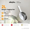 Olayks Nồi Lẩu Điện 2L Thép 304 Chống Dính - Công Suất Kép Đa Năng, Nấu Bít Tết, Mì Ý, Ramen 10
