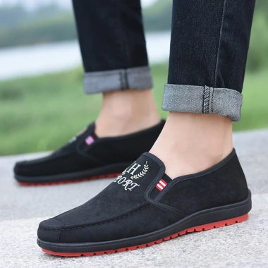 Old Bei Giày Vải Nam Slip-On Lười Mùa Thu - Siêu nhẹ, Thoáng khí, Giá chỉ 186.153₫ (giảm từ 238.276₫) 3