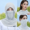 Oldlaiben Mũ Trùm Đầu Hoodie UPF50+ Chống Nắng, Vành Rộng Che Mặt, Đa Năng, Thoáng Khí, Dây Rút - Giá 49.350₫ 6