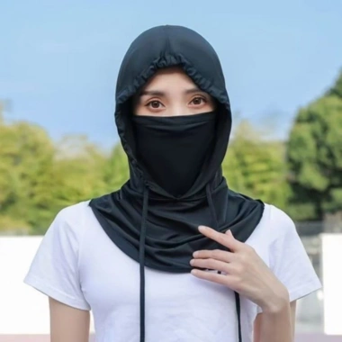 Oldlaiben Mũ Trùm Đầu Hoodie UPF50+ Chống Nắng, Vành Rộng Che Mặt, Đa Năng, Thoáng Khí, Dây Rút - Giá 49.350₫