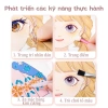 Oldlaiben Sổ Tay Trang Điểm Quai Xách kèm 200 Sticker, Tranh Tô Vẽ & Cắt Dán – Giá ưu đãi 124.913 VND 4