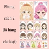 Oldlaiben Sổ Tay Trang Điểm Quai Xách kèm 200 Sticker, Tranh Tô Vẽ & Cắt Dán – Giá ưu đãi 124.913 VND 8