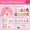 Oldlaiben Sổ Tay Trang Điểm Quai Xách kèm 200 Sticker, Tranh Tô Vẽ & Cắt Dán – Giá ưu đãi 124.913 VND 10