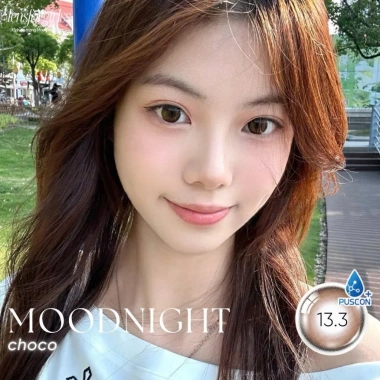 OLENS Lens 1 ngày GIÃN TRÒNG Moodnight Choco - Kính áp tròng chính hãng Hàn Quốc
